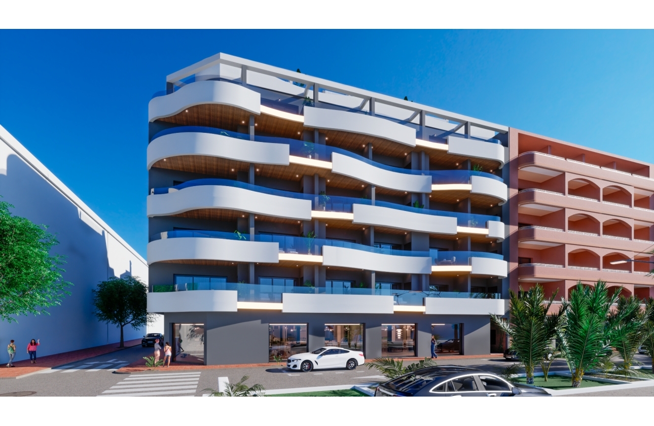 Deweloperskie - Apartament - Torrevieja -  Urbanizacja