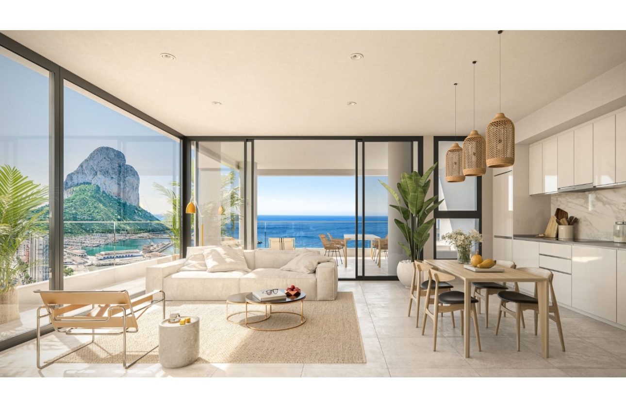 Deweloperskie - Poddasze - Calpe - Zona Levante - Playa Fossa