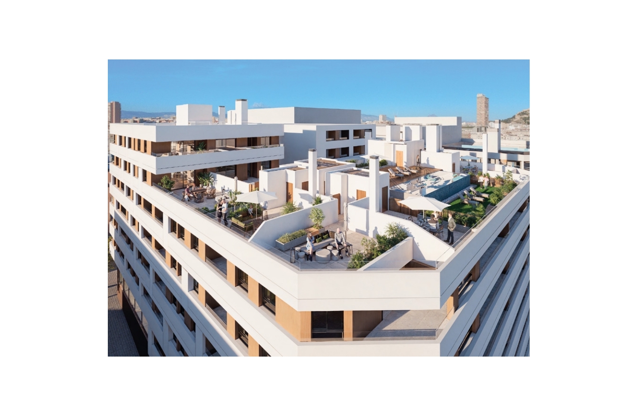 New Build - Apartment / flat - Alicante - Benalua