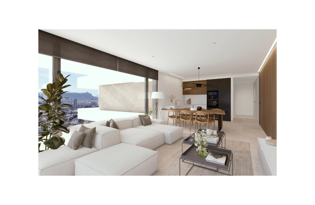 Obra nueva - Apartamento / piso - Calpe - Zona Levante - Playa Fossa