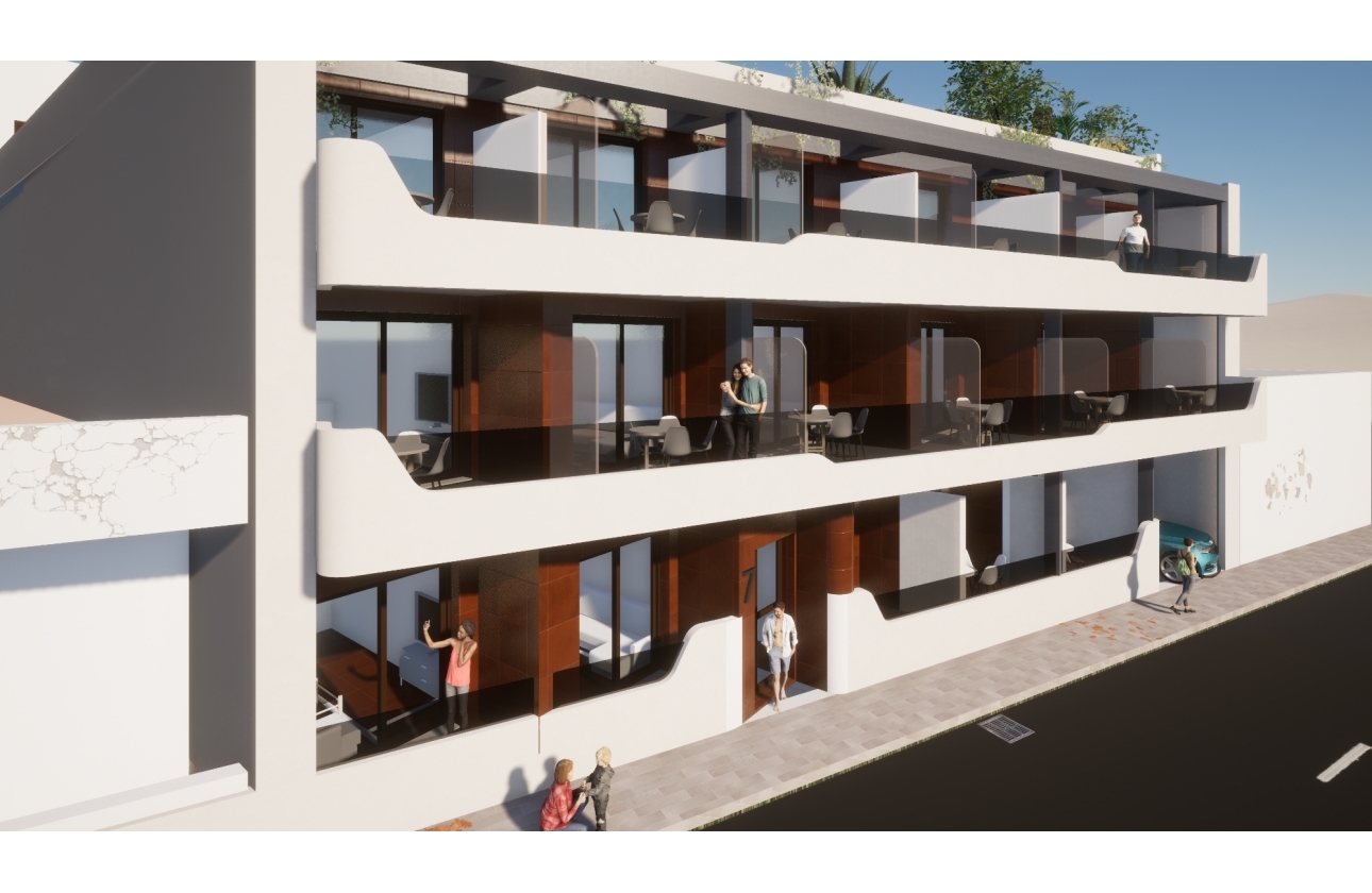 Obra nueva - Apartamento / piso - Torrevieja - Torrevieja - Playa de los Locos