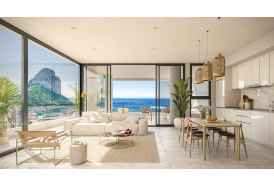 Poddasze - Deweloperskie - Calpe - Zona Levante - Playa Fossa