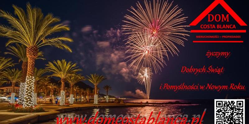 Dobrych Świąt życzy zespół Dom Costa Blanca