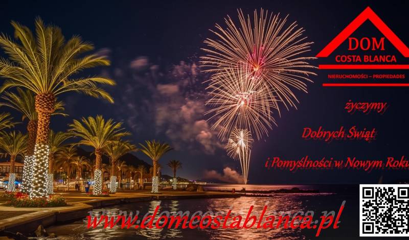 Felices fiestas de parte del equipo de Dom Costa Blanca