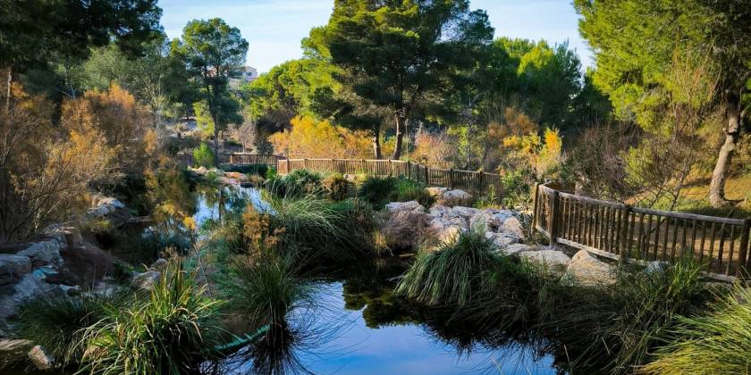 Parque El Recorral miejsce warte spaceru