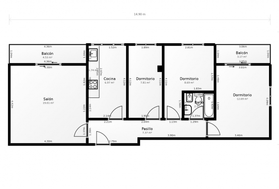 Resale - Apartment / flat - Torrevieja - Playa del Acequión