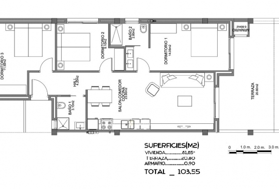 New Build - Apartment / flat - Guardamar del Segura - Urbanizaciones