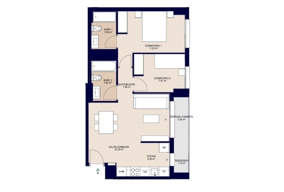 Deweloperskie - Apartament - Alicante - Los ángeles