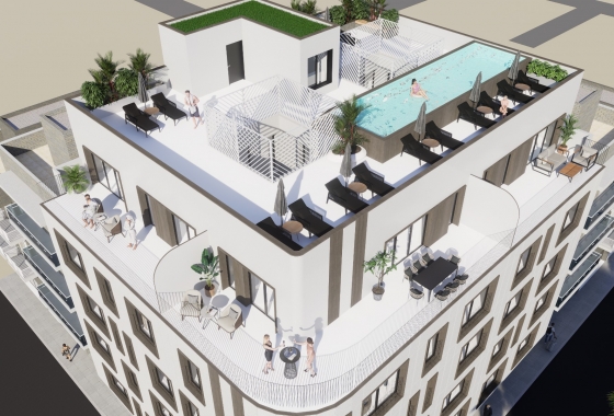 Obra nueva - Apartamento / piso - Torrevieja - Playa Acequion