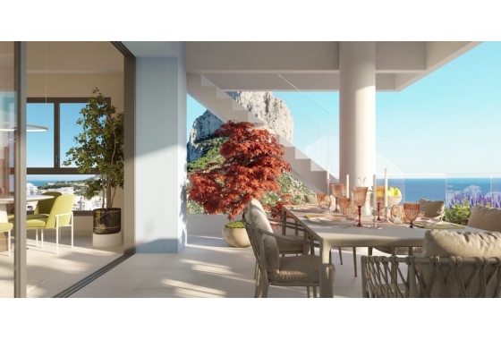 Deweloperskie - Poddasze - Calpe - Zona Levante - Playa Fossa