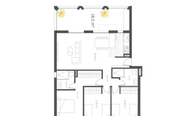 Deweloperskie - Apartament - Villajoyosa